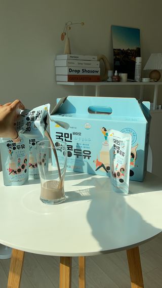 국민바이오 약콩두유 — 5점을 준 리뷰어가 2022년 5월 올린 사용 사진