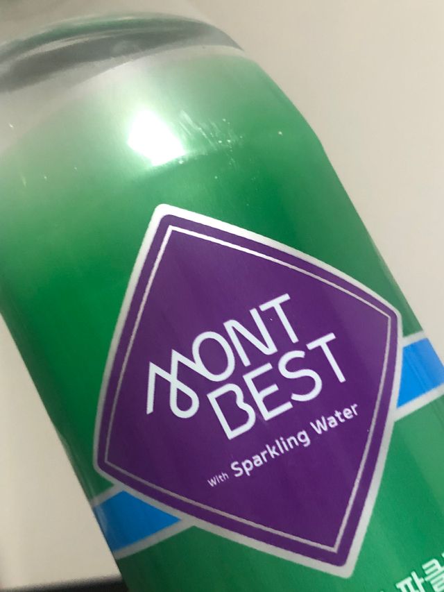 Montbest with Sparkling water Plain 20병 리뷰 사진