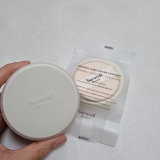 세렌디뷰티 퍼펙트 에어리 커버 쿠션 — 5점을 준 리뷰어가 2021년 6월 올린 사용 사진