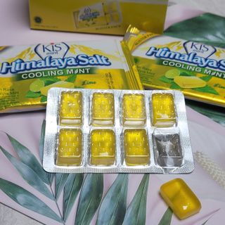 마요라 히말라야 솔트 캔디 2종-페퍼민트 맛, 라임민트 맛 — 5점을 준 리뷰어가 2023년 1월 올린 사용 사진