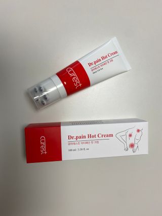 건강누리인터내셔날 큐어레스트 스포츠 마사지 닥터페인 바디 핫 롤링 볼 크림(100ml) — 3점을 준 리뷰어가 2022년 3월 올린 사용 사진