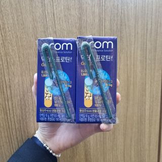 이롬 erom 닥터스 프로틴 골드 — 5점을 준 리뷰어가 2021년 4월 올린 사용 사진