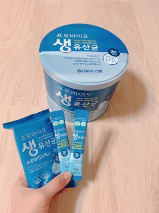 서울약사신협_프로바이오생유산균_2.5G x 100포 — 4.5점을 준 리뷰어가 2021년 5월 올린 사용 사진