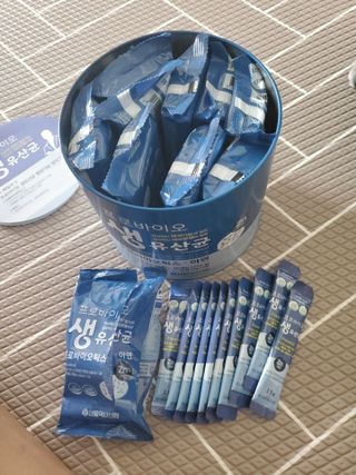 서울약사신협_프로바이오생유산균_2.5G x 100포 — 4점을 준 리뷰어가 2021년 5월 올린 사용 사진