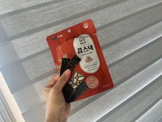 더빈트 와삭바삭 김스낵 — 5점을 준 리뷰어가 2023년 1월 올린 사용 사진