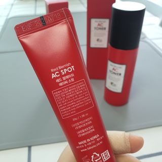 페브유 / FABYOU [페브유 2종 SET] 레드 블레미쉬 AC 토너 + AC스팟 — 5점을 준 리뷰어가 2021년 6월 올린 사용 사진
