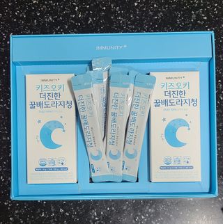 [이뮤니티플러스]우리아이 면역오키, 건강오키 _ 키즈오키 더진한꿀배도라지청 10포 1box — 5점을 준 리뷰어가 2022년 5월 올린 사용 사진