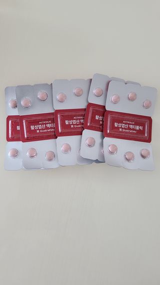 [리노브] 4세대 활성엽산 액티폴릭 270mg x 30정 — 5점을 준 리뷰어가 2022년 10월 올린 사용 사진