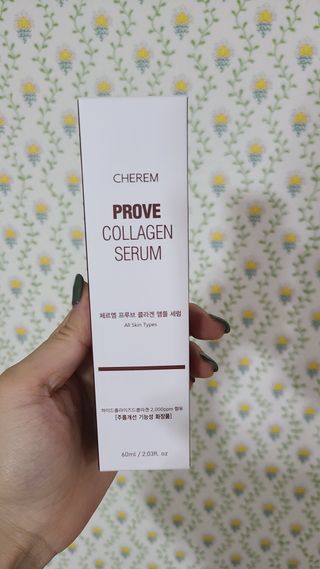 체르엠  프루브 콜라겐 앰플세럼 60ml 1병 — 5점을 준 리뷰어가 2021년 12월 올린 사용 사진