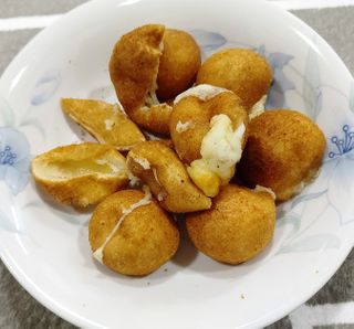 가치식탁 리얼쫀득치즈볼 — 5점을 준 리뷰어가 2021년 2월 올린 사용 사진