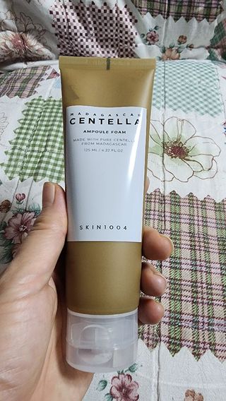 스킨1004 [SKIN1004] 마다가스카르 센텔라 앰플 폼 125ml — 5점을 준 리뷰어가 2024년 8월 올린 사용 사진
