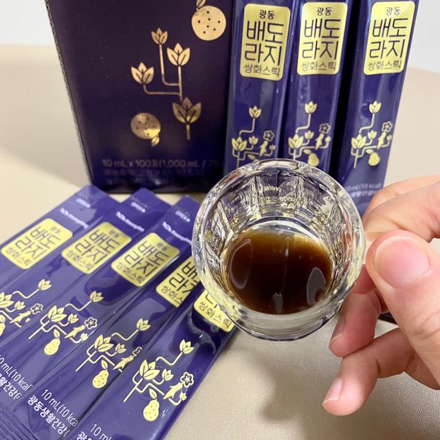 프리 [광동] 배도라지 쌍화스틱 10mL x 100포 리뷰 사진