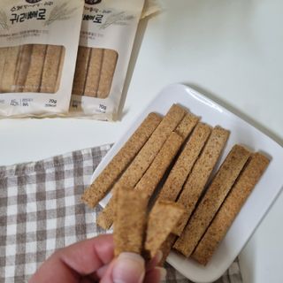 밸런스 다이어트랩 밸다랩 발아통밀 수제간식 살빼로 70g X 5봉 — 5점을 준 리뷰어가 2023년 4월 올린 사용 사진