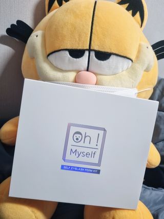피비에스코리아 [오마이셀프] 셀프 속눈썹펌 키트 뷰러펌 파마 세트 — 4점을 준 리뷰어가 2022년 1월 올린 사용 사진