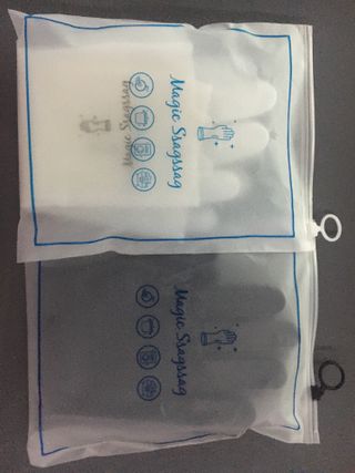 나무드 [매직싹싹] 고급형 친환경 실리콘 수세미 미끄럼방지 고무장갑 투명 1개 + 블랙 1개 캠핑용 야외 설거지 — 5점을 준 리뷰어가 2021년 9월 올린 사용 사진