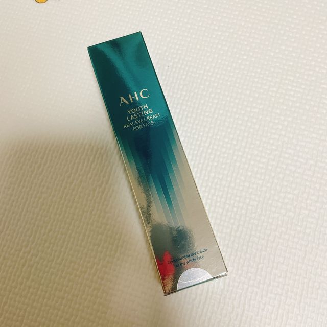 [NEW 탄력유턴 아이크림] AHC 유스 래스팅 리얼 아이크림 포 페이스 리뷰 사진