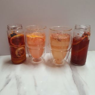 공간알파 시그니처 핑크레몬청 + 장미레몬코디얼 2종 세트 — 5점을 준 리뷰어가 2021년 12월 올린 사용 사진