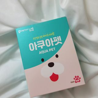 펫시랩 반려견용 액상 프리바이오틱스 아쿠아펫 — 5점을 준 리뷰어가 2021년 1월 올린 사용 사진