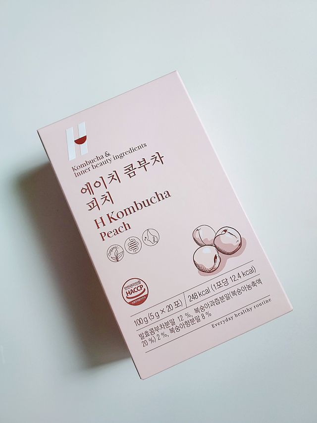 에이치 콤부차 리뷰 사진