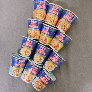 NISSIN 닛신 컵누들  4종 - 씨푸드오리지날, 씨푸드 스파이시, 씨푸드 커리, 씨푸드 XO소스 — 5점을 준 리뷰어가 2021년 12월 올린 사용 사진