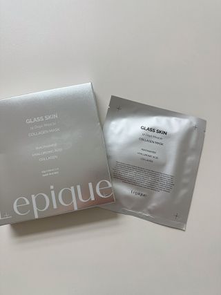*구매평/르피크 글래스스킨 14데이즈 미라클 콜라겐 마스크팩 — 5점을 준 리뷰어가 2025년 9월 올린 사용 사진
