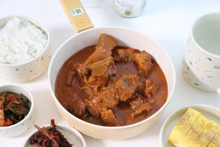 [푸딩팩토리] 대구 동인동식 수비드 매운돼지갈비찜 750g_국내산 돼지고기, 마늘듬뿍 동인동식 찜갈비 — 5점을 준 리뷰어가 2022년 8월 올린 사용 사진