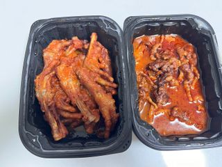 [닭집아들] 직화마라국물닭발 & 직화통뼈닭발 — 5점을 준 리뷰어가 2024년 3월 올린 사용 사진