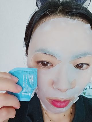 바노바기 코스메틱 바노바기 디엑스 마스크 — 5점을 준 리뷰어가 2024년 6월 올린 사용 사진