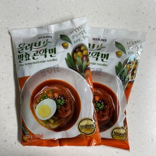 클린24시간 올리브 발효곤약면 찰비빔면 1세트-(3봉) — 5점을 준 리뷰어가 2023년 12월 올린 사용 사진