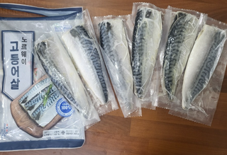 ㈜금호통상 노르웨이 고등어 900g (6~10편) — 4.5점을 준 리뷰어가 2023년 6월 올린 사용 사진