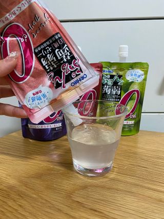 ORIHIRO 오리히로 곤약젤리 제로칼로리 130g 4종 4팩(맛별로 1팩씩) — 4점을 준 리뷰어가 2022년 12월 올린 사용 사진