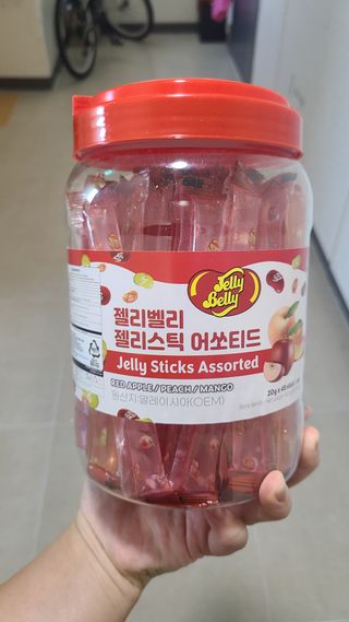 젤리벨리 젤리스틱 어쏘티드 900g — 5점을 준 리뷰어가 2022년 9월 올린 사용 사진