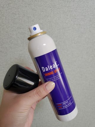 달리프 글램 샤이닝 스프레이 150ml — 3점을 준 리뷰어가 2021년 2월 올린 사용 사진