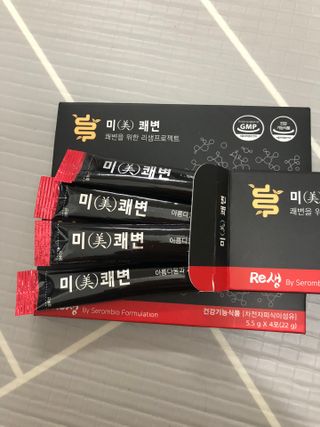 새롬바이오 리생 [미쾌변] 차전자피 식이섬유 건강기능식품 3팩 — 5점을 준 리뷰어가 2021년 6월 올린 사용 사진