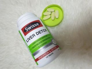 Swisse 스위스 리버디톡스 120정 — 5점을 준 리뷰어가 2021년 1월 올린 사용 사진