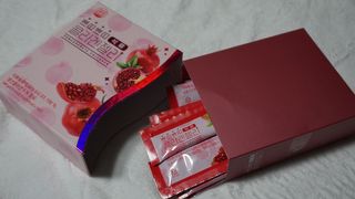 헬스업_쁘띠쁘띠석류콜라겐젤리_20g x 14포 — 5점을 준 리뷰어가 2021년 1월 올린 사용 사진