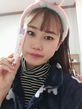 이엔코스 알부틴 알파 화이트닝크림 — 5점을 준 리뷰어가 2021년 2월 올린 사용 사진
