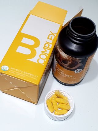 메디타민 비타민B 컴플렉스 — 5점을 준 리뷰어가 2021년 4월 올린 사용 사진