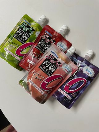 ORIHIRO 오리히로 곤약젤리 제로칼로리 130g 4종 4팩(맛별로 1팩씩) — 5점을 준 리뷰어가 2023년 2월 올린 사용 사진