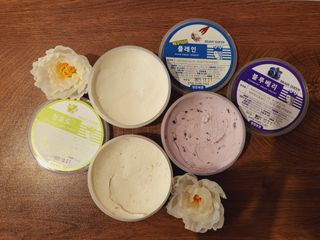 [브레이브퀸] 수제 그릭 요거트 3종세트 플레인 블루베리 청포도 — 5점을 준 리뷰어가 2021년 12월 올린 사용 사진