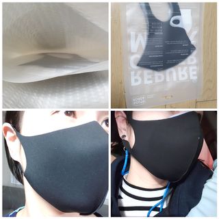 [에이블밤부] 리퓨어 쿠퍼 마스크 10color — 5점을 준 리뷰어가 2021년 1월 올린 사용 사진