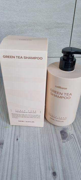 프리마인 더이상 뻣뻣하고 효과없는 탈모샴푸는 NO. 근본부터 케어하는 셀베이스 그린티샴푸(500ml) — 5점을 준 리뷰어가 2023년 3월 올린 사용 사진