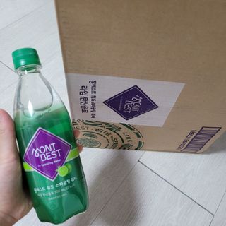 몽베스트 Montbest with Sparkling water Lime20병 — 5점을 준 리뷰어가 2022년 5월 올린 사용 사진