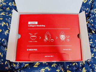 메디필 레드 락토 콜라겐 모델링 팩 — 5점을 준 리뷰어가 2021년 3월 올린 사용 사진