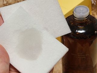 스킨큐어 산다화 비타민c 화이트닝 토너 150ml — 4.5점을 준 리뷰어가 2021년 12월 올린 사용 사진