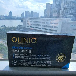 올리닉 울트라비타액션 — 5점을 준 리뷰어가 2021년 10월 올린 사용 사진