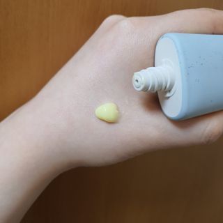 [후르디아] 끈적임 없는 착한성분 비건  핸드크림 3종 — 5점을 준 리뷰어가 2021년 12월 올린 사용 사진