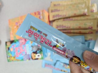 다나음 셀렌에 빠진 아연면역젤리 열대과일맛+사과맛 — 5점을 준 리뷰어가 2021년 2월 올린 사용 사진