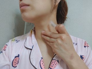 유니베르소 산소앰플 7일 집중케어 앰플 — 5점을 준 리뷰어가 2021년 4월 올린 사용 사진