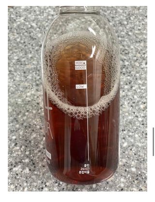 클린24시간 1BOX(5포) + 전용보틀(500ml) — 3.5점을 준 리뷰어가 2023년 5월 올린 사용 사진